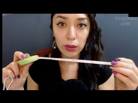 ASMR ESPAÑOL | Midiendo tu Carita 💆📏💕| Susurros Soft Spoken