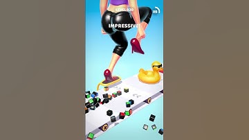 Heel Step Smash 👠 920 Level Gameplay Walkthrough | Best Android, iOS Games #shorts