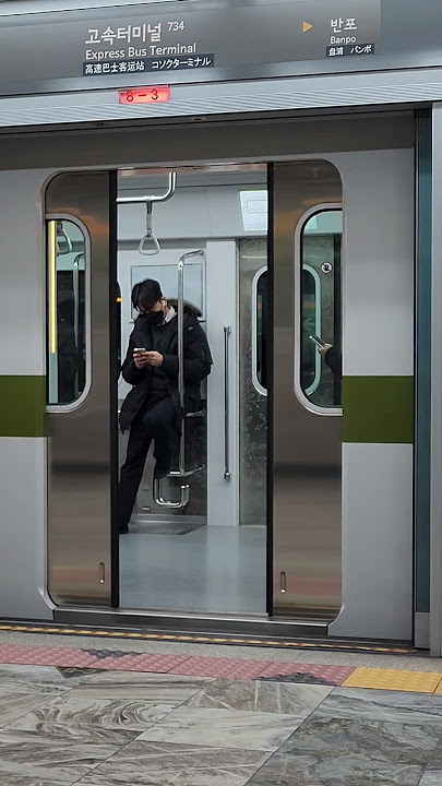 🇰🇷 Seoul #metro line 7 train doors closing #shorts