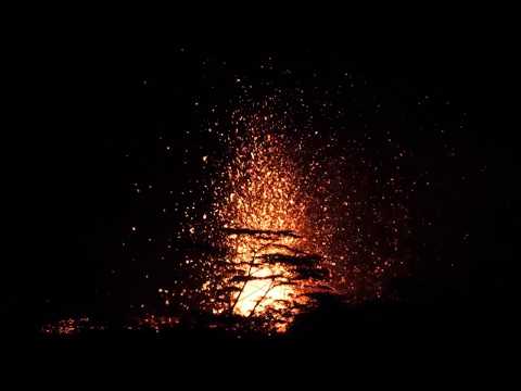 New Kilauea Lava Now Erupting In Lower Puna