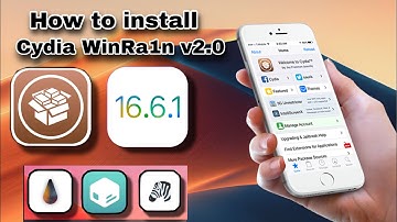 ✅How to install Cydia WinRa1n v2.0 Jailbreak iOS 16.6.1 - iOS 14 | No USB Boot Rootful on Windows