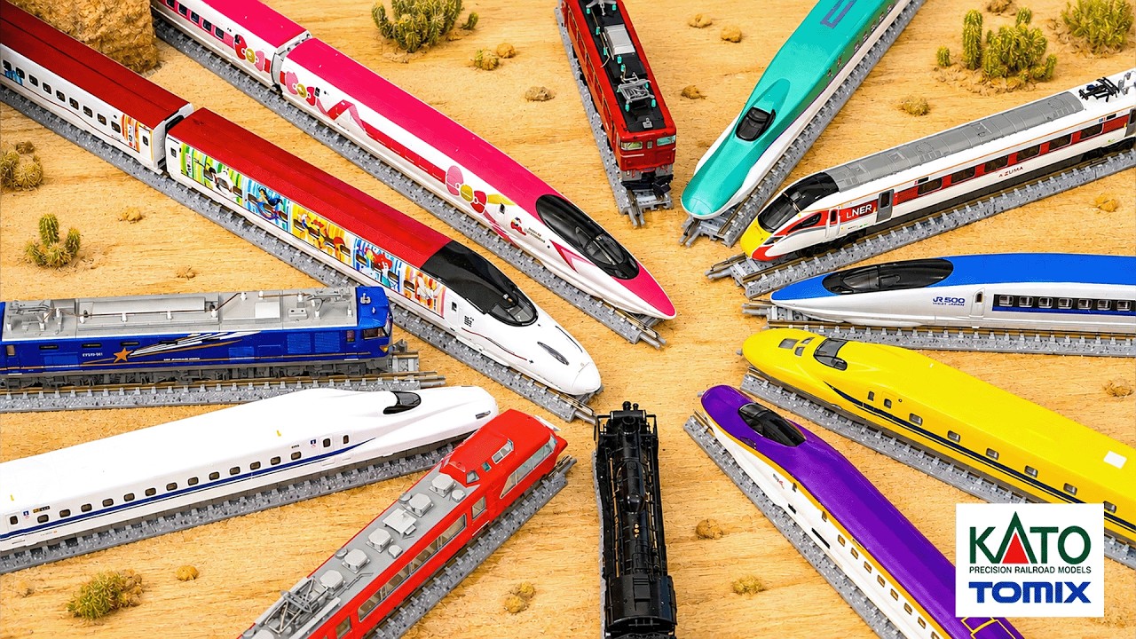 ⭐️最終⭐️TOMIX KATO 鉄道模型セット Nゲージ TOMIXとKATOの素晴らしいNゲージ鉄道コレクションを開封！日本を代表