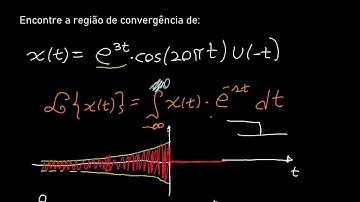 TSSL59 - Transformada de Laplace - Ex1 - Região de Convergência