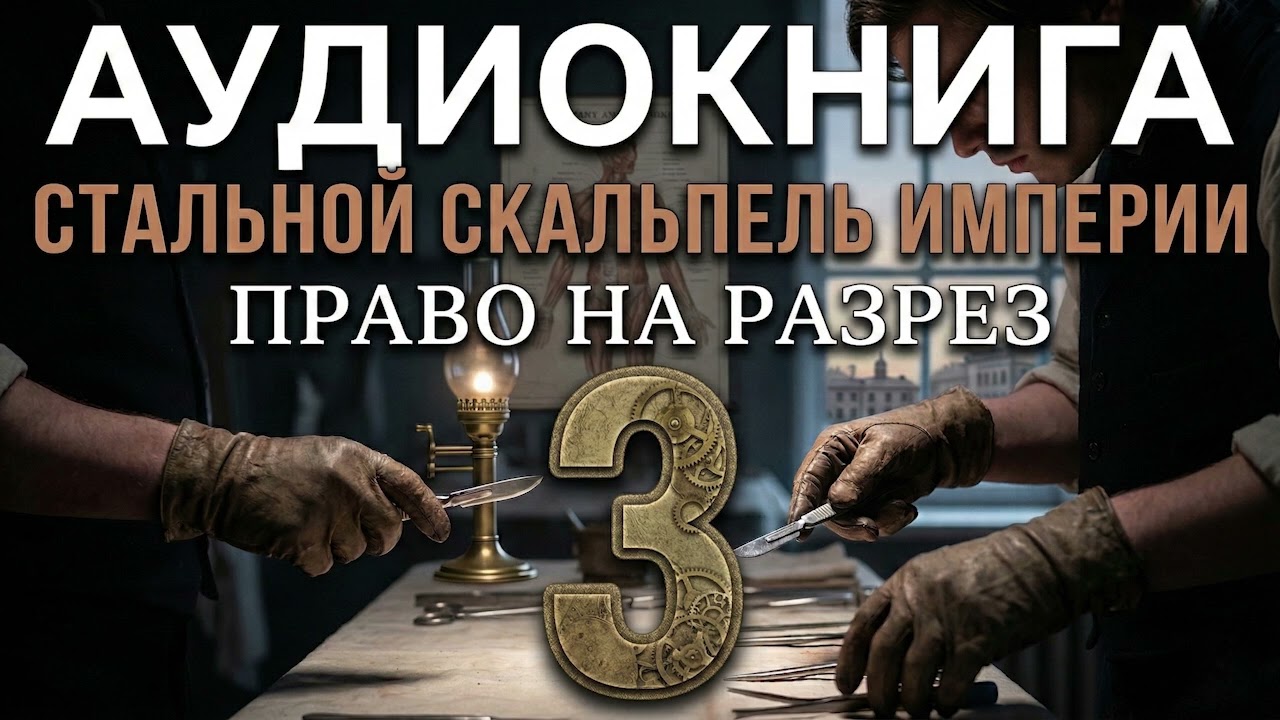 Аудиокнига | Стальной скальпель Империи | Книга 3 | Право на разрез | Попаданцы, Прогрессорство
