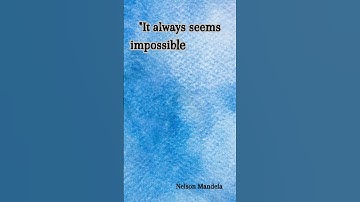 Impossible until it