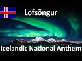 Icelandic national anthem  lofsngur  english translation