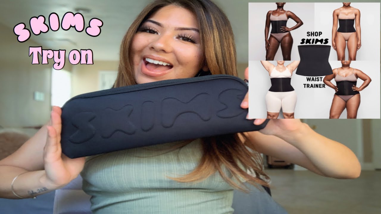 SKIMS WAIST TRAINER TRY ON/REVIEW. WORTH IT? YouTube