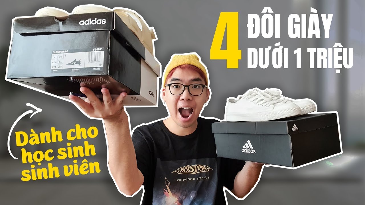 giày auth 2022 New 👟 ĐẬP HỘP 4 ĐÔI GIÀY AUTH DƯỚI 1 TRIỆU ĐỒNG CHO HỌC SINH, SINH VIÊN 👟 | #maybayvlog