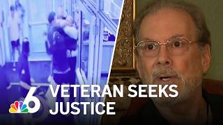 Disabled veteran, 76, speaks out after he was attacked at restaurant