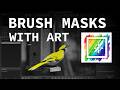 Brush Masks with ART (Another RawTherapee)