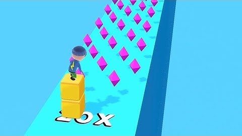 Cube Surfer! - All Levels Gameplay Android, iOS