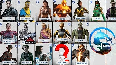 Mortal kombat 1 - All characters remembers references intro dialogue T-1000 update MK1
