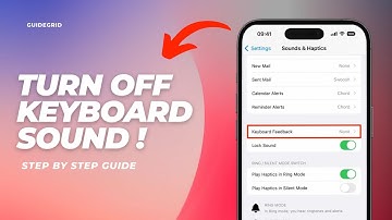 How To Turn Off iPhone Keyboard Sound (Quick & Easy)