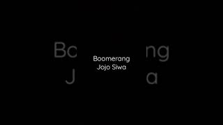 Boomerang- Jojo Siwa