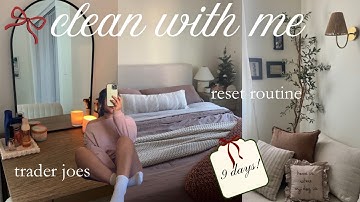 Cozy Reset Routine🎄 Clean, Declutter & Refresh! VLOGMAS DAY 4