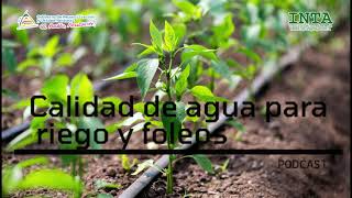 Calidad De Agua Para Riego Y Foleos
