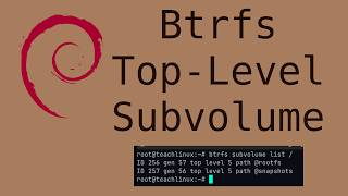 Btrfs: Create a Top-Level Subvolume for Snapshots