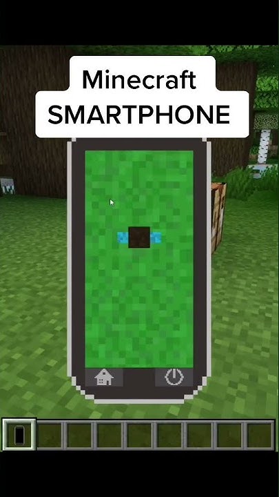 How to make a SMARTPHONE in Minecraft! - YouTube