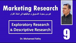 Marketing Research | Part - 9 | Exploratory & Descriptive Research