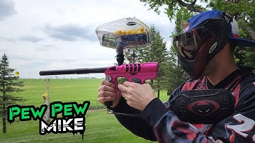 Smart Parts ANS Razor Ion  - Paintball Shooting Video (2005)