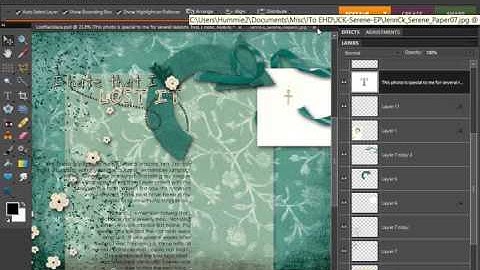 Digital Scrapbooking Tutorial: Layout Tips 7 (Photoshop and Photoshop Elements)