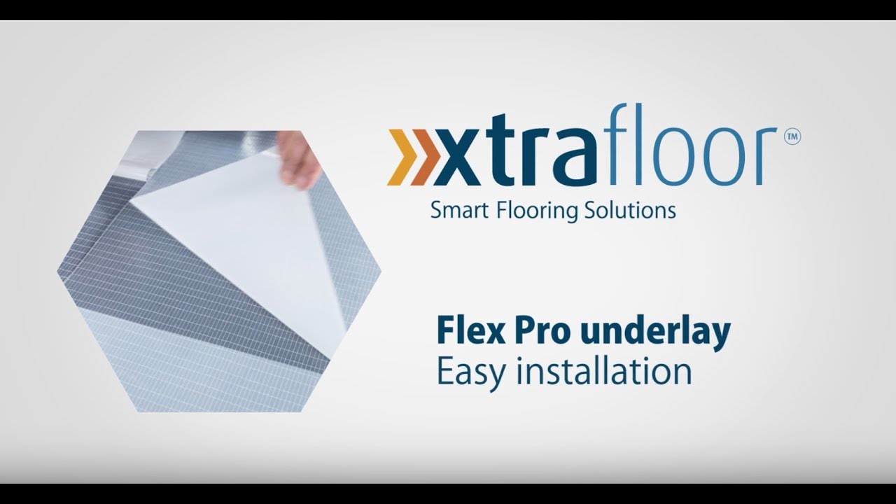 Moduleo Xtrafloor Flex Pro Underlay Easy Installation Youtube