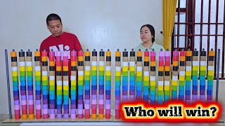 Family Game | Color Roll Puzzle Challenge, Who's Faster ☆ Level 24 screenshot 5