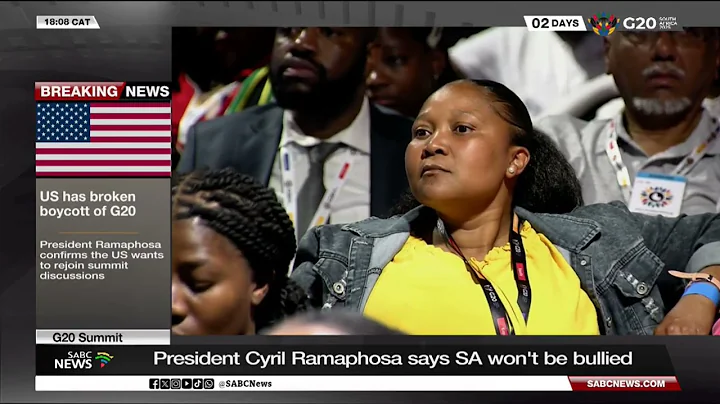 G20 Summit | President Ramaphosa vows there will be a G20 Leaders' Declaration