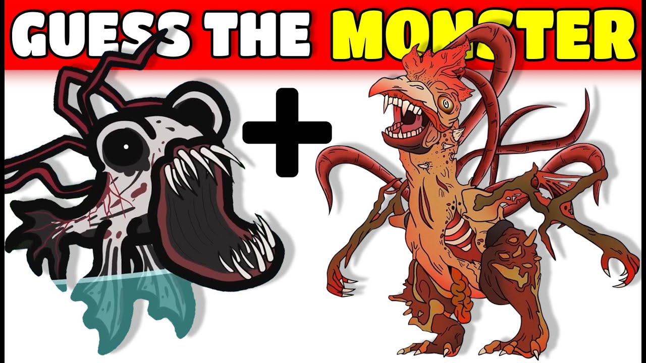 Guess the MONSTER by EMOJI & VOICE in Zoochosis Horror Game | Giant Fish + Chicken 🐟🐔