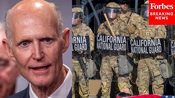 Rick Scott Press Air Force Commander On The Accomplishments Of National Guard Deployments Across US