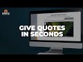Give Roof Quotes With Record Speed On Your Website with Roof Quote PRO™