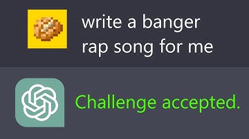 I asked ChatGPT to write a rap song