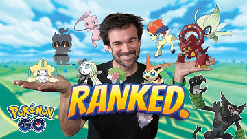 Rangschikking van mythische Pokémon: welke is het beste als kroonkurk in Pokémon Go?