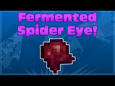 MINECRAFT | How to Make Fermented Spider Eye! 1.15.2