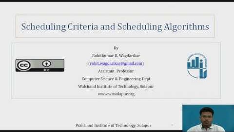 Scheduling Criteria and Scheduling Algo in OS