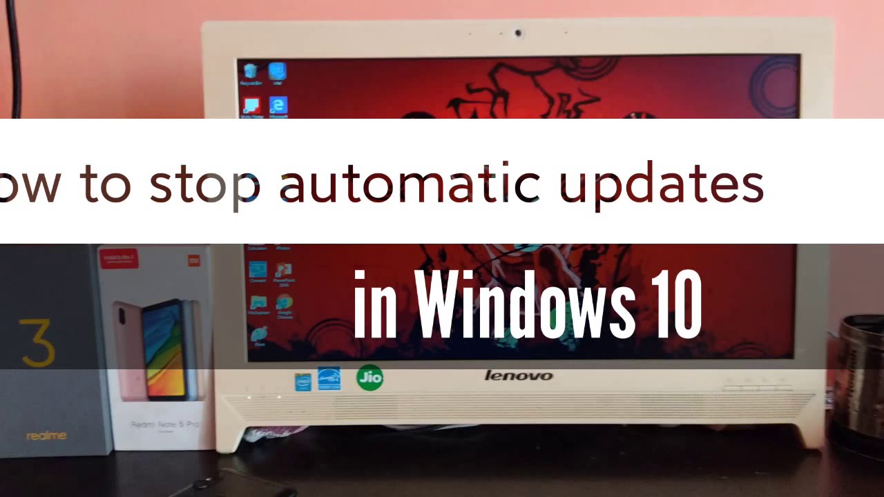 How to stop automatic updates in windows 10 - YouTube