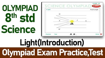 Olympiad 8th Science  | Light(Introduction) | Olympiad Exam Preparation | Science Olympiad