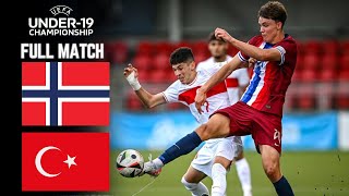 Norway Vs Türkiye U19 Euro Championship Playoff Full Match July 25, 2024