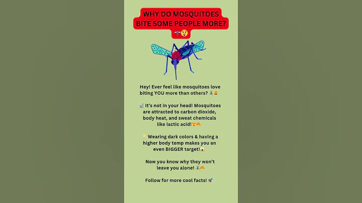Why Do Mosquitoes Bite Some People More 🦟😲 || Are You a Mosquito Magnet? Why! 🤯#learnallaboutenglish