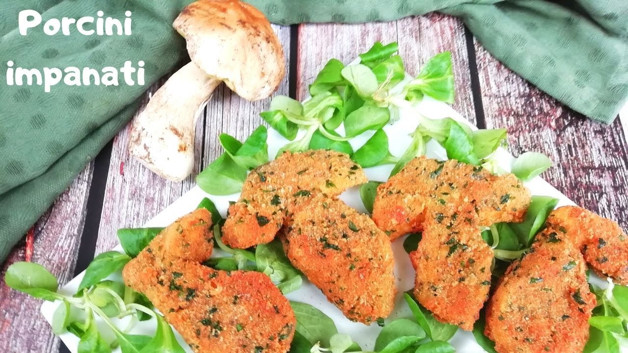 Porcini impanati YouTube
