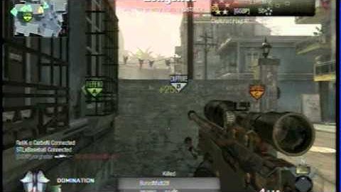 Call of Duty Black Ops Ridiculous Jump Shot No Scope L96A1 On Havana