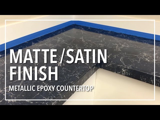 Matte/Satin Finish | Top Coat Option - YouTube