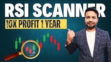 RSI: Stock Scanner 10x Profit (Free Chartink Scanner)