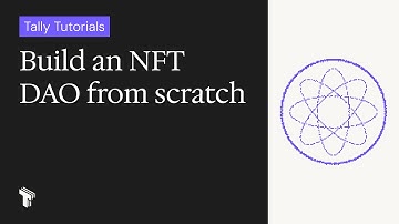 Build an NFT DAO from scratch || Tally Tutorial