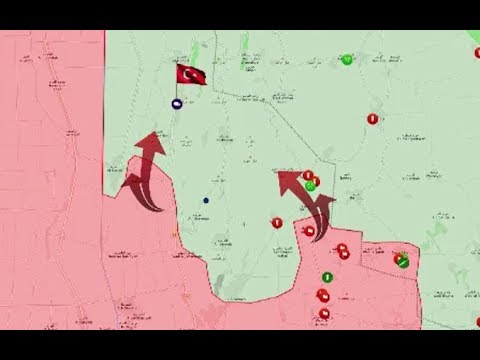 شرق الفرات امريكا النقطة التركية غرب حماة باتت بين فكي كماشة..فهل تشهد المنطقة مواجهة عسكرية مع روسيا وميليشيا أسد؟