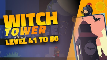 Tricky Castle Witch tower Level 41 to 50 Walkthrough | Fast Guide