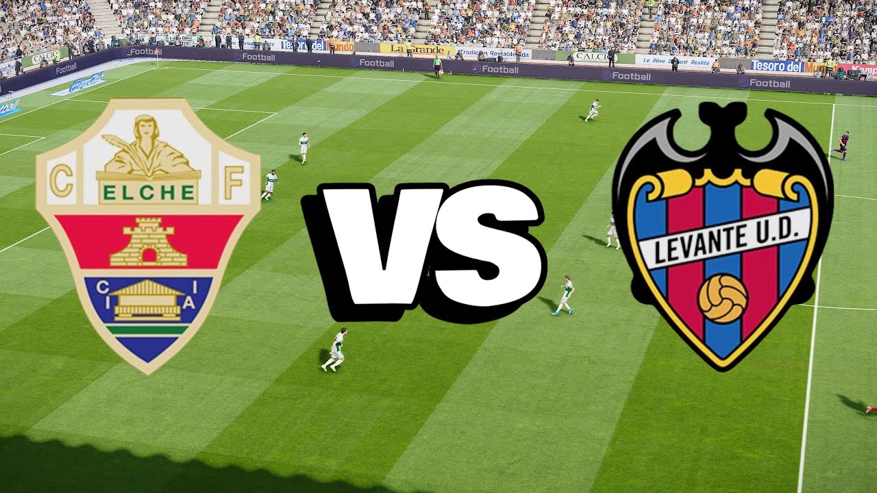 Elche vs Levante La Liga 2025 Pes 2021 GAMEPLAY - YouTube