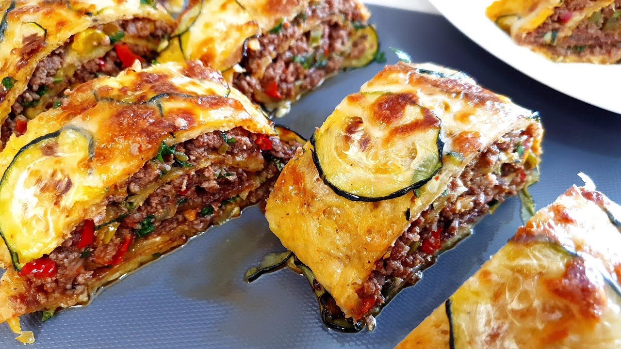 Patates ve Biraz Et Varsa Mutlaka Deneyin! Lezzet Garantili ANA YEMEK ???? Kıymalı Rulo Patates