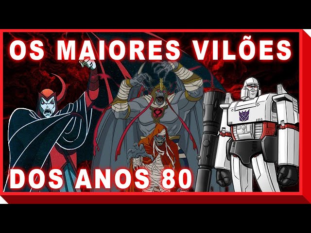 10 Mais – vilões de desenhos animados dos anos 80. – InfanTv