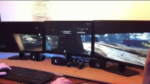 Battlefield 4 triple screen